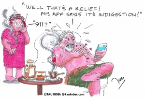 App indigestion diagnosis