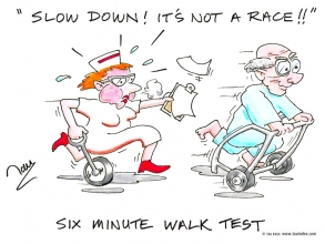 Six minute walk test